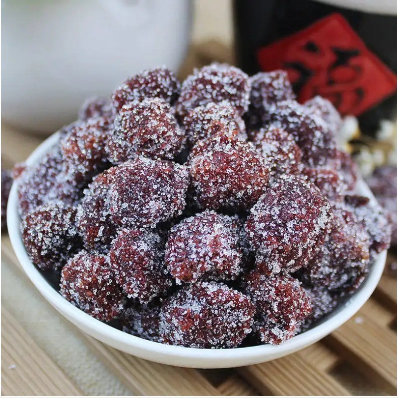 冰糖杨梅OEM贴牌代加工大粒杨梅干蜜饯果干蜜饯休闲零食图3