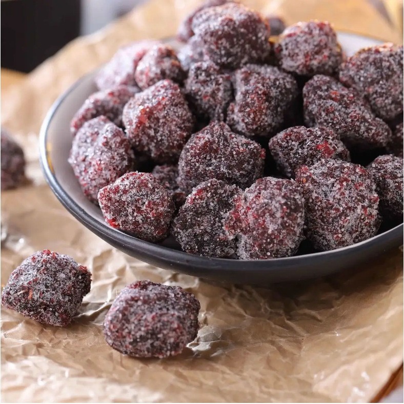 冰糖杨梅OEM贴牌代加工大粒杨梅干蜜饯果干蜜饯休闲零食图2