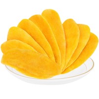 厂家定制大片芒果干酸甜软糯厚切芒果片办公室零食水果干