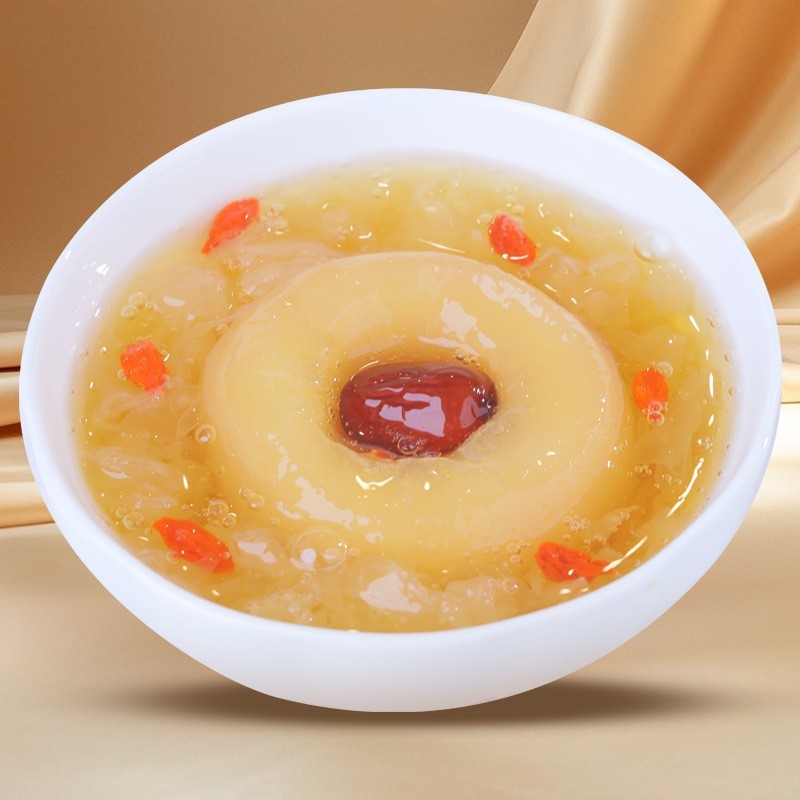 冰糖炖梨罐头商用整颗梨新鲜原料摆摊门店专用罐头水果加工图4