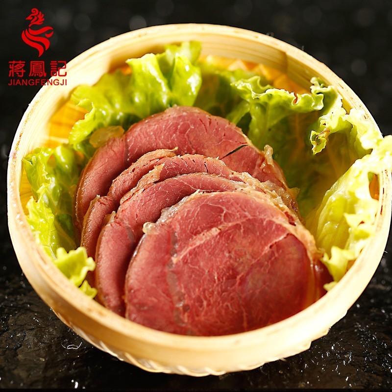 蒋凤记盐水牛腱真空袋装卤味熟食即食牛肉小吃特产下酒菜定制图2