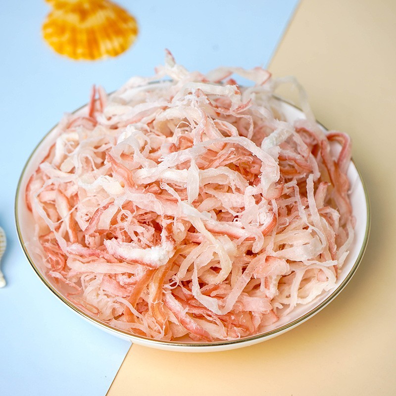 工厂OEM定制原味手撕鱿鱼丝10斤整箱散装海味鱼类零食炭烤鱿鱼丝图2