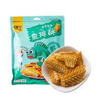 香酥鱼排鱼骨50克休闲零食袋装海鲜零食鱼排酥