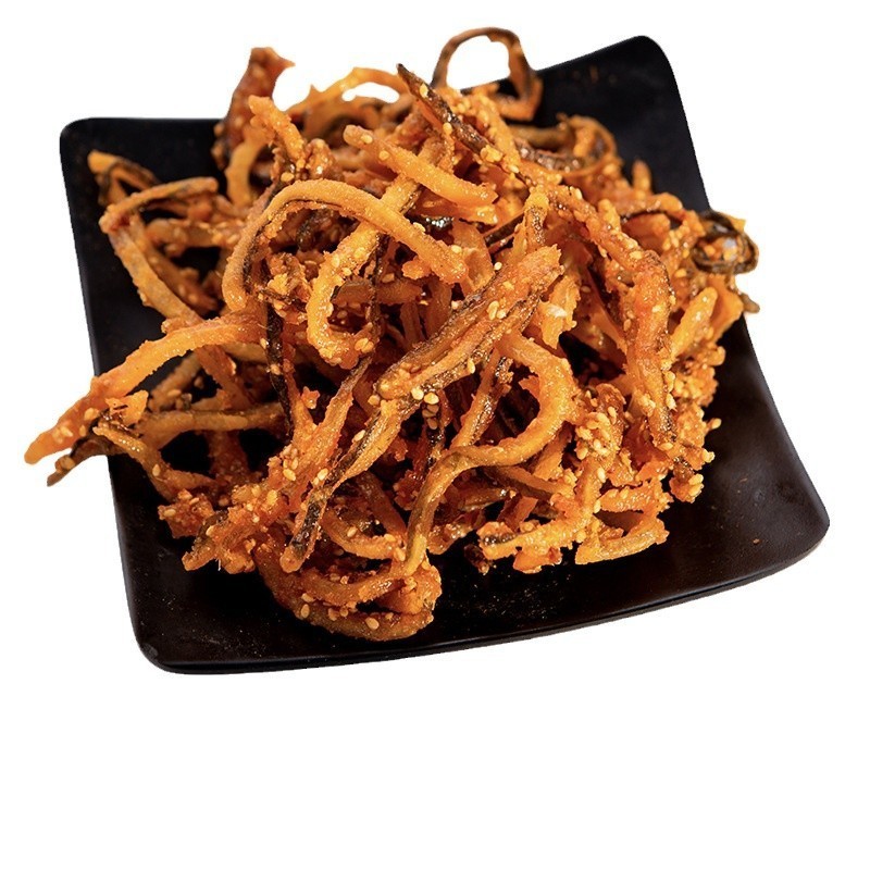 香辣蜜汁鳗鱼丝 散装海味辣味小鱼干 零食即食鳗鱼丝小吃休闲食品图4