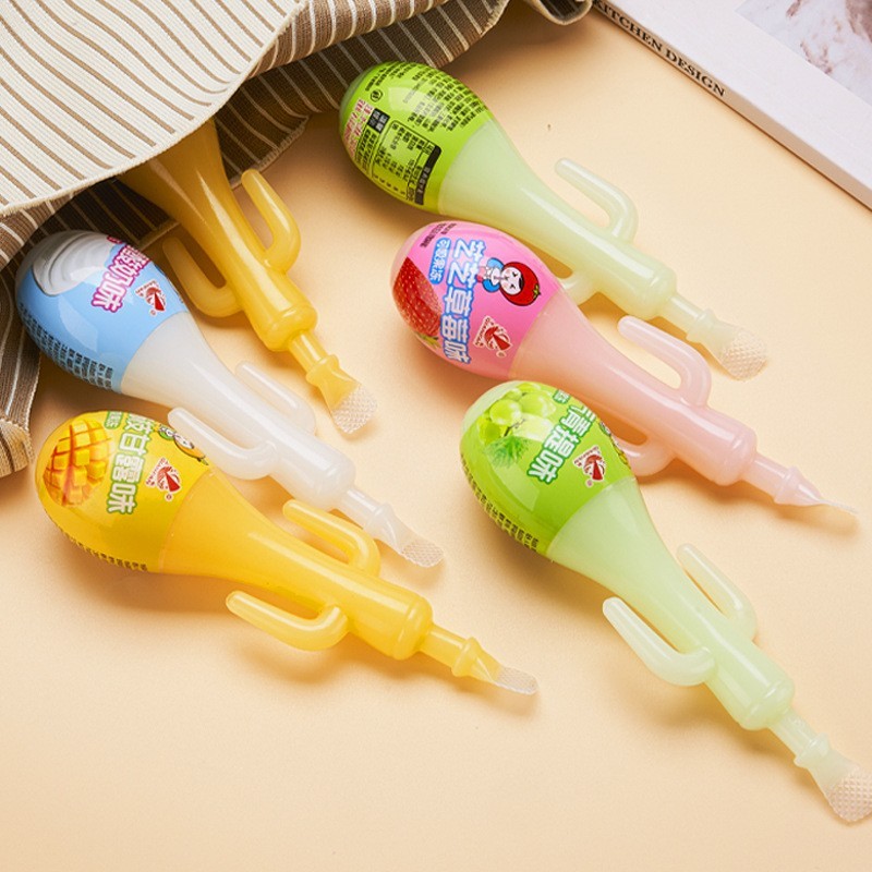 吸吸果冻儿童休闲小吃果味果冻创意包装可吸果冻解馋零食图3