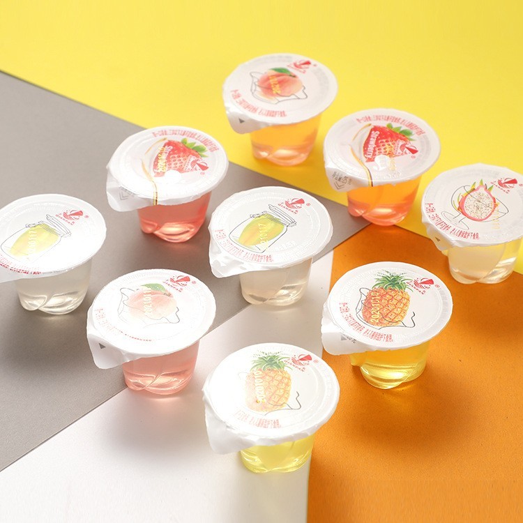 休闲零食多口味果冻 混合水果味果冻零食 爽滑可口散装小果冻图2