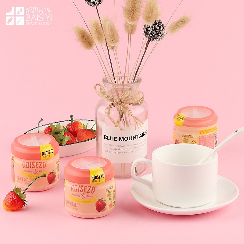 130g百香果休闲果冻批发布丁夏季食品零食OEM厂家图2