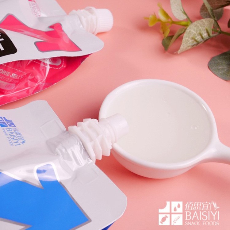 0卡吸吸冻160g加工定制休闲零食果冻布丁酸奶图5