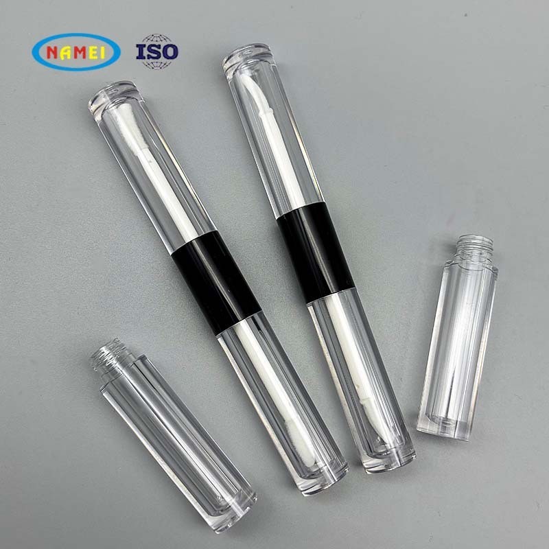 方/圆形双头 唇彩管唇釉管包材 唇油管眼影空管包材分装瓶