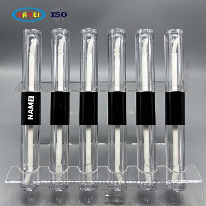 方/圆形双头 唇彩管唇釉管包材 唇油管眼影空管包材分装瓶图2