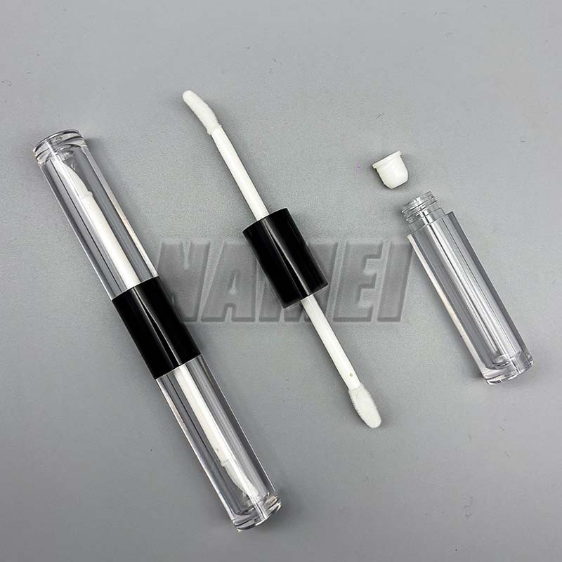 方/圆形双头 唇彩管唇釉管包材 唇油管眼影空管包材分装瓶图4