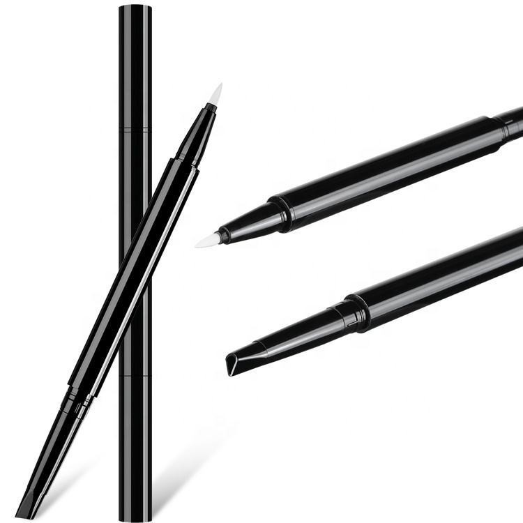 加工定制LOGO黑色双头眼线笔眉笔包材 优质耐用眉笔管图4