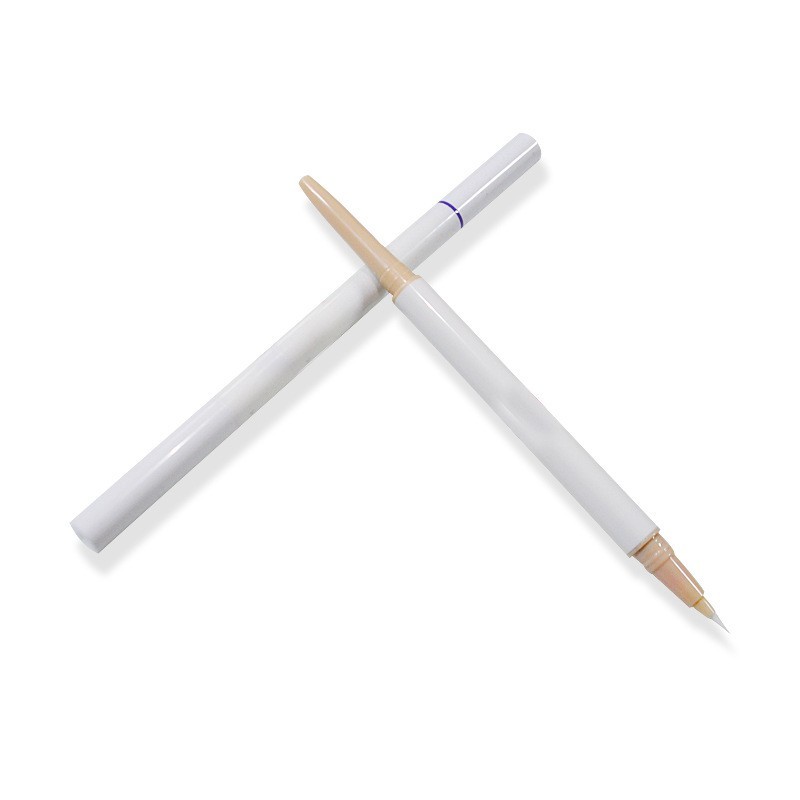 化妆品包材双头卧蚕笔极细勾勒笔新手阴影笔工厂定制眉笔包材图3