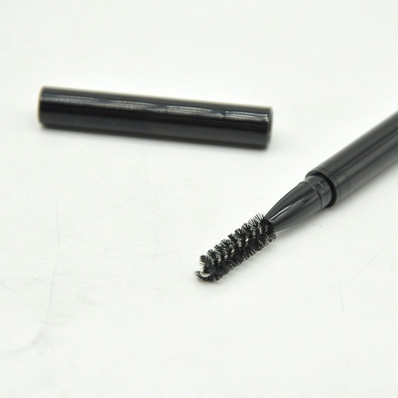 源头工厂双头旋转眉笔笔管网红化妆笔包材带眉刷彩妆包装定制图3