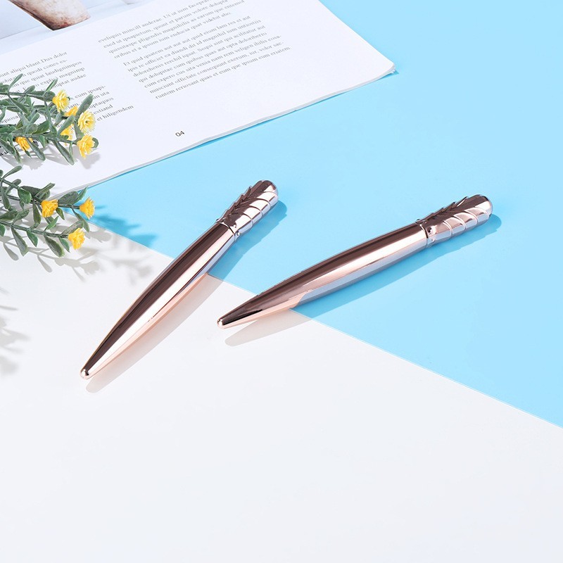 定制棉芯眼线笔空管玫瑰金电化铝唇线眼线液空管眼线液包材图4