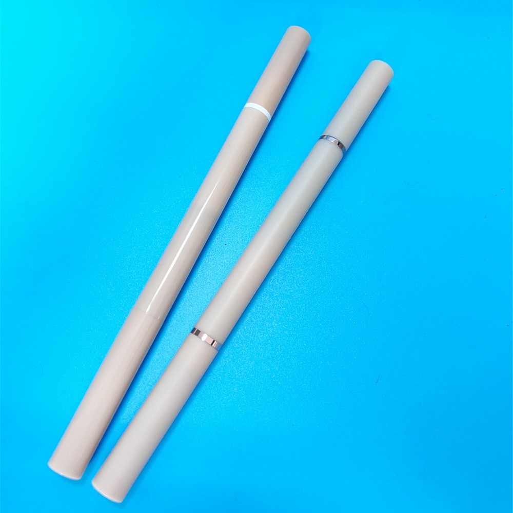 多用眉笔卧蚕眼线笔包材液体固体胶笔空管S165双头化妆品包装管图2