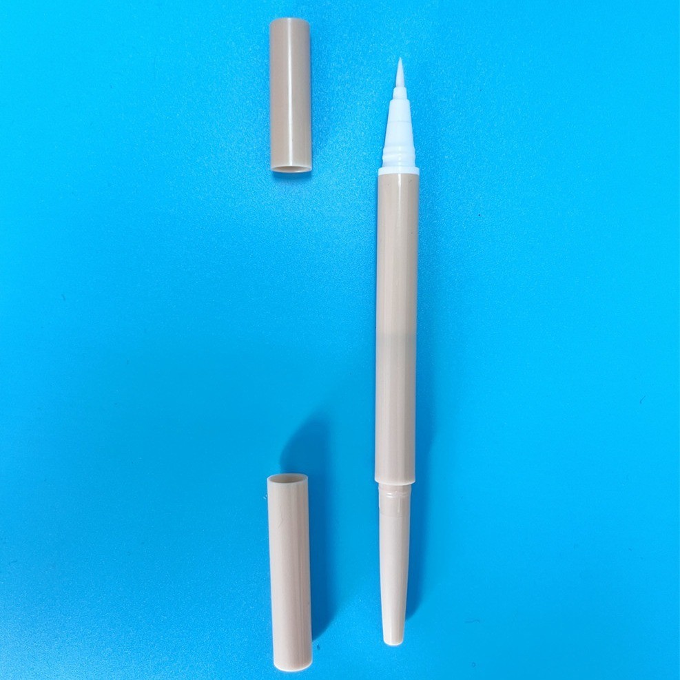 多用眉笔卧蚕眼线笔包材液体固体胶笔空管S165双头化妆品包装管图3