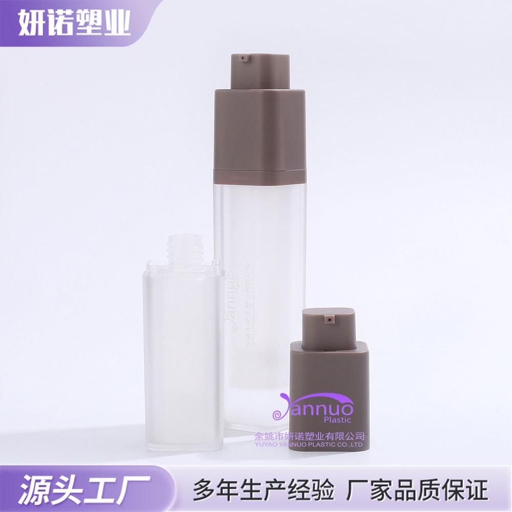 定制多规格可选方形便携分装瓶水乳精华按压瓶眼霜真空瓶图4