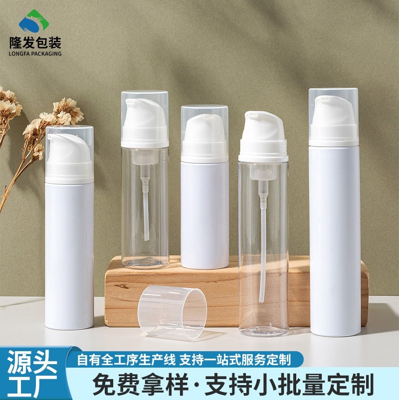 新款100/120/150mlPET材质洁面慕斯瓶企鹅头泡沫起泡瓶便捷分装瓶图2