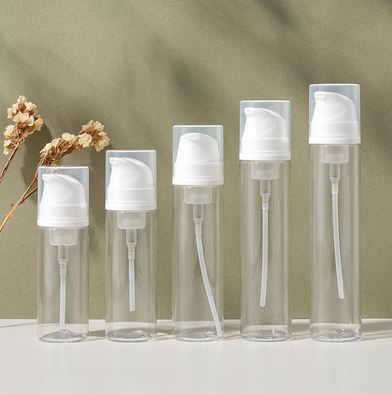 新款100/120/150mlPET材质洁面慕斯瓶企鹅头泡沫起泡瓶便捷分装瓶图3