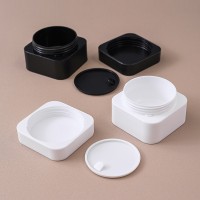 5ml-50ml多规格便携式旅行膏霜盒磨砂分装面霜盒眼影盒面膜盒厂家