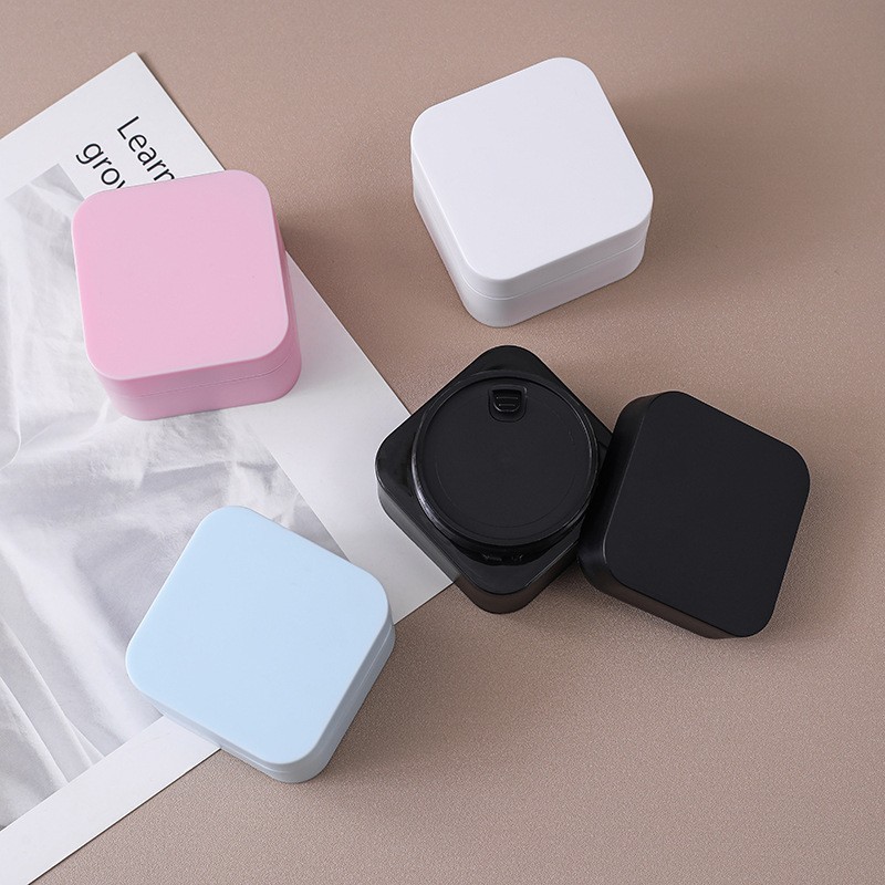 5ml-50ml多规格便携式旅行膏霜盒磨砂分装面霜盒眼影盒面膜盒厂家图4