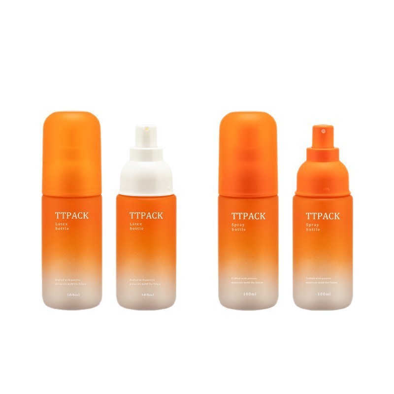 定制定妆绵长广角喷雾瓶 100ml爽肤水旅行分装瓶胶囊喷雾PET瓶图3
