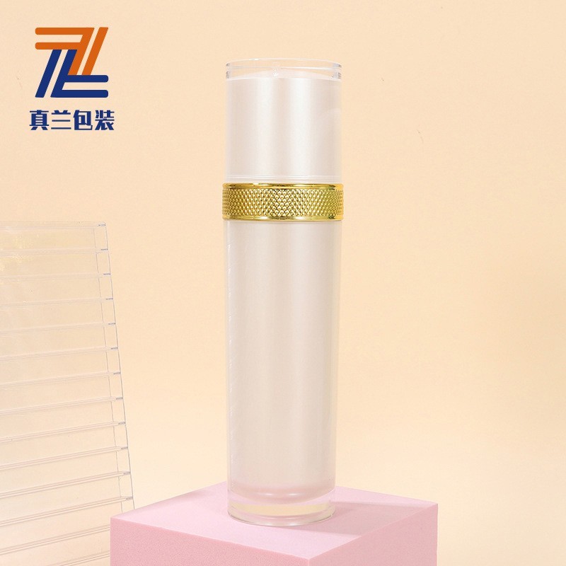 厂家定制直圆瓶系列多规格亚克力膏霜瓶乳液瓶化妆品塑料包装图3