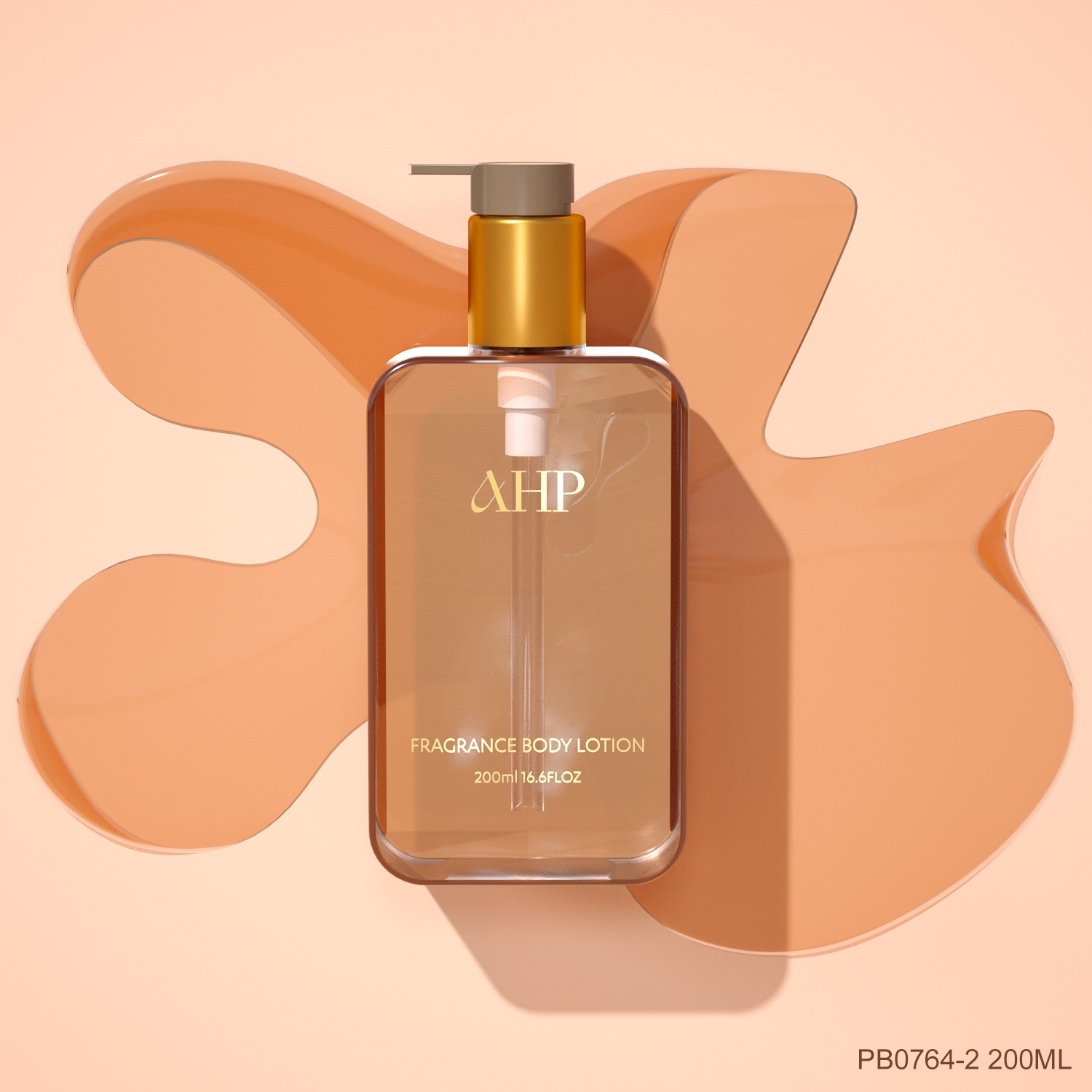 工厂定制秋冬润肤露乳液瓶 200ml按压沐浴露洗手液瓶子扁形塑料瓶图4