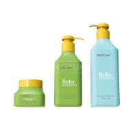 定制高颜值洗护包材 pet按压洗发水瓶200ml身体乳瓶斜肩