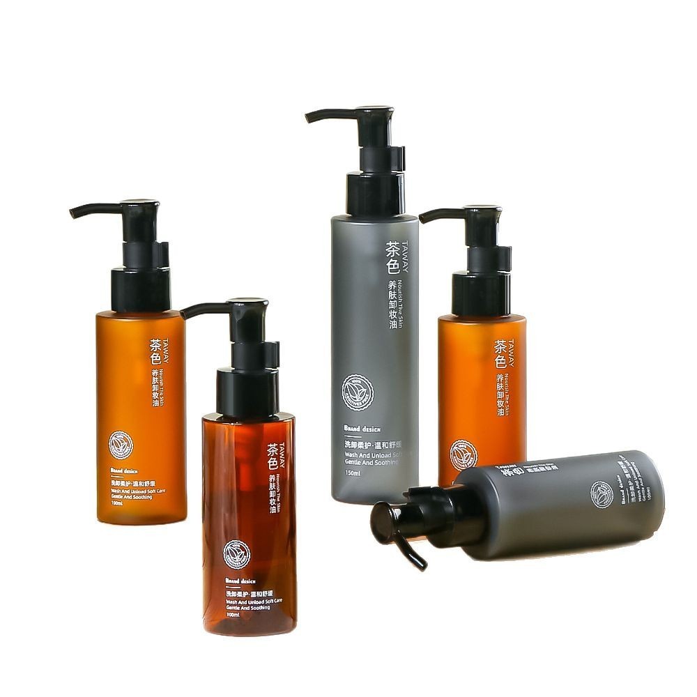 塑料护发精油空瓶 100/120毫升卸妆油瓶 150ml内衣洗衣液瓶子定制图5