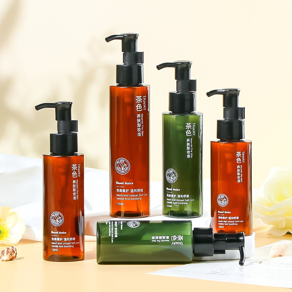 塑料护发精油空瓶 100/120毫升卸妆油瓶 150ml内衣洗衣液瓶子定制图4