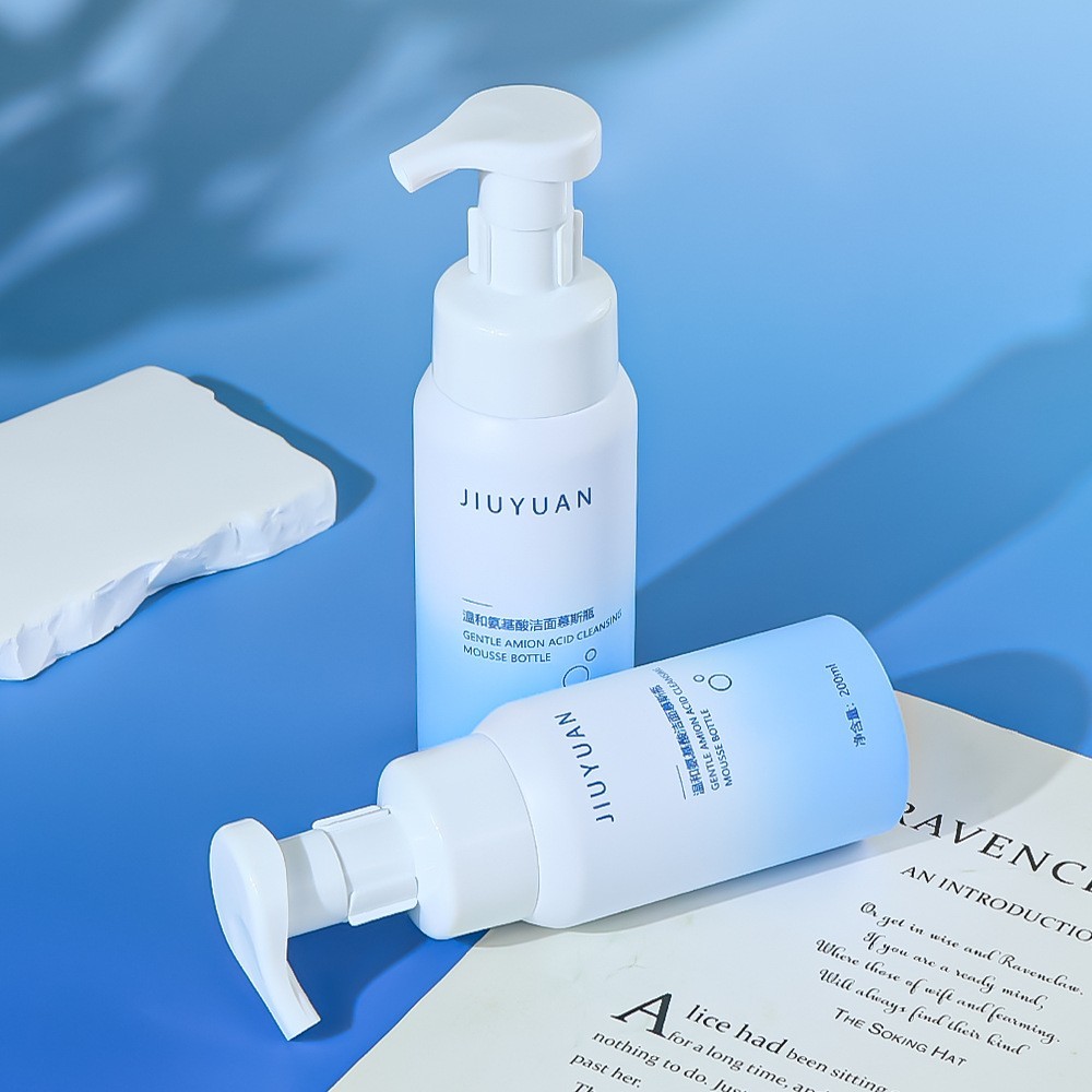 200毫升洁面乳慕斯瓶 250/300ml按压泡沫瓶 pet洗手液起泡空瓶子图2