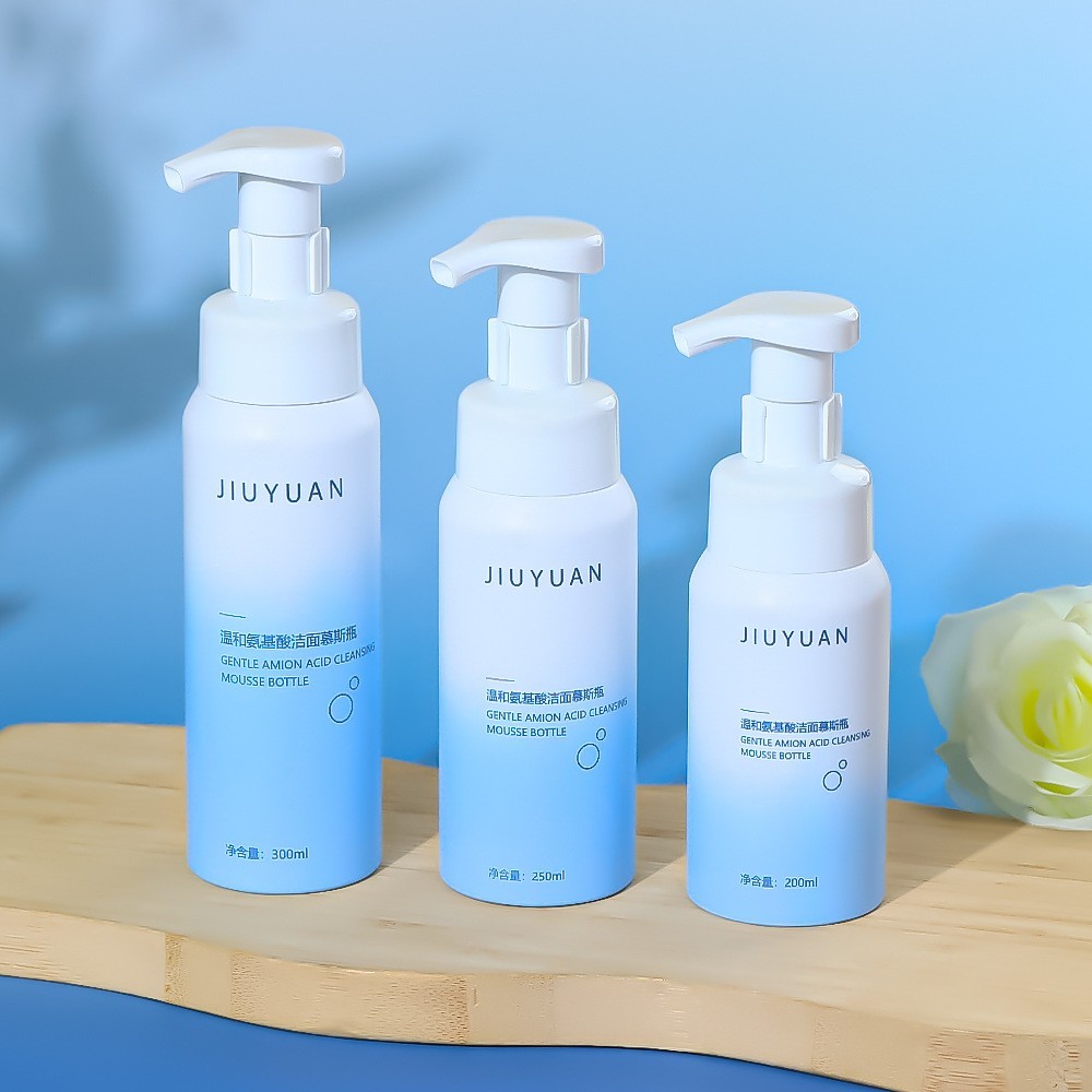 200毫升洁面乳慕斯瓶 250/300ml按压泡沫瓶 pet洗手液起泡空瓶子图3