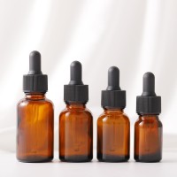 10ml茶色日系精油瓶 15ml棕色分装玻璃瓶 30ml原液滴管瓶