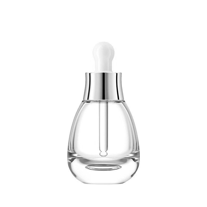 30ml滴管瓶通用精华液瓶高级感30ml大肚瓶玻璃瓶玻 璃滴管瓶图2