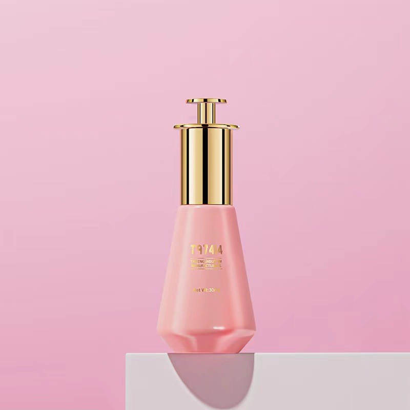 锥形瓶精华液分装瓶 按压滴管精油瓶 30ml化妆品包材厚底原液瓶图2