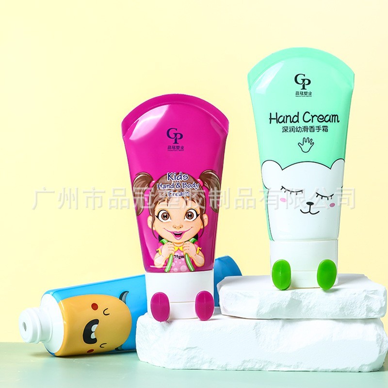 化妆品PE化妆品翻盖软管100/80/75ml护手霜洗面奶塑料软管分装瓶图4