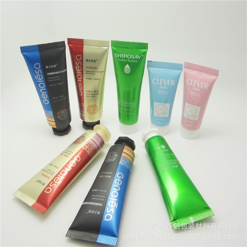 八角盖试用装管子化妆品酒店用小管子促销样迷你样板洗面奶试用装图4