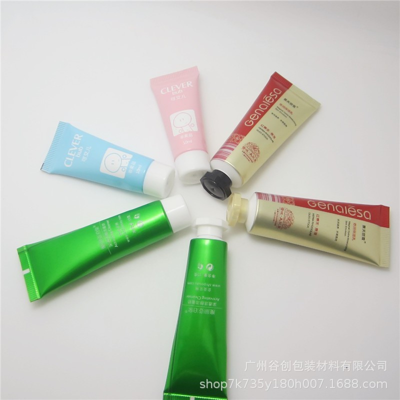 八角盖试用装管子化妆品酒店用小管子促销样迷你样板洗面奶试用装图2