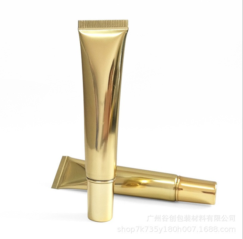 15克15ML15g分体尖嘴管高亮镀铝眼霜管子铝塑复合尖嘴管子加内塞图2