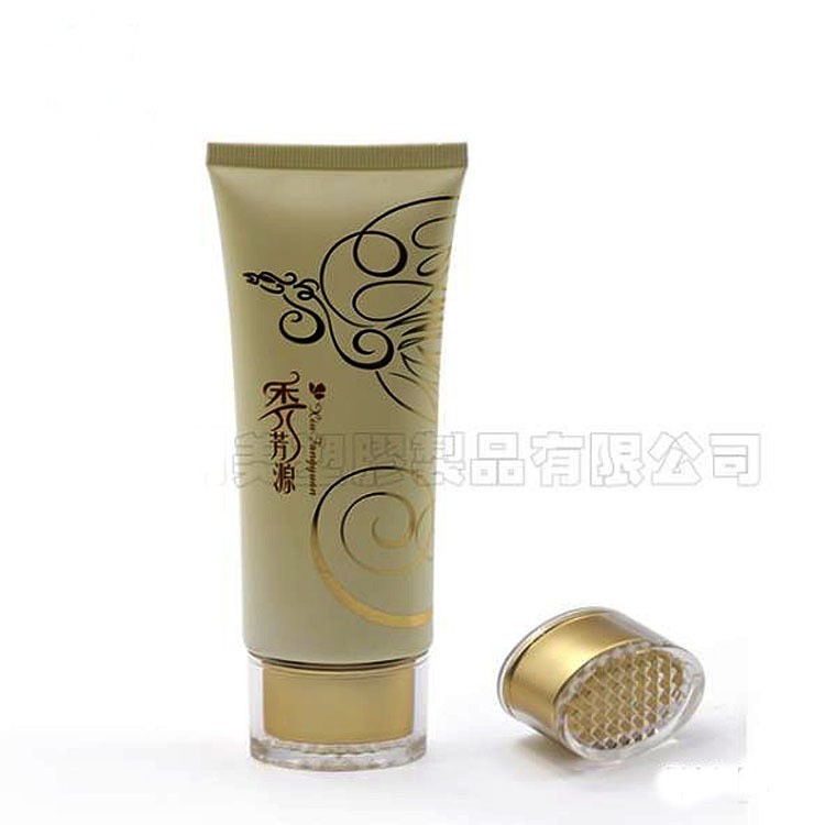 40亚克力顶部网格扁盖（修颜霜、平衡霜）100-160ml 化妆品包材图2