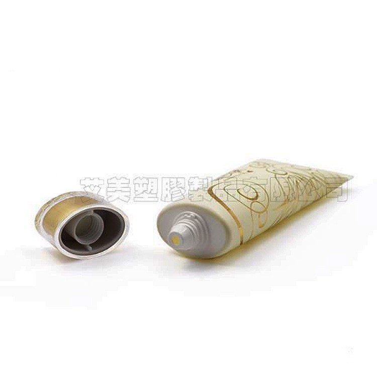 40亚克力顶部网格扁盖（修颜霜、平衡霜）100-160ml 化妆品包材图3