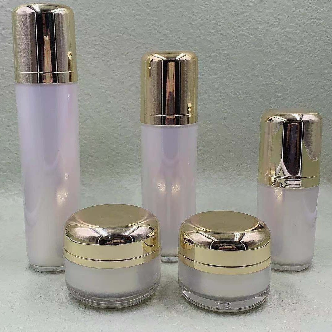 透明亚克力瓶膏霜水乳精华面膜瓶化妆品分装瓶按压瓶图4