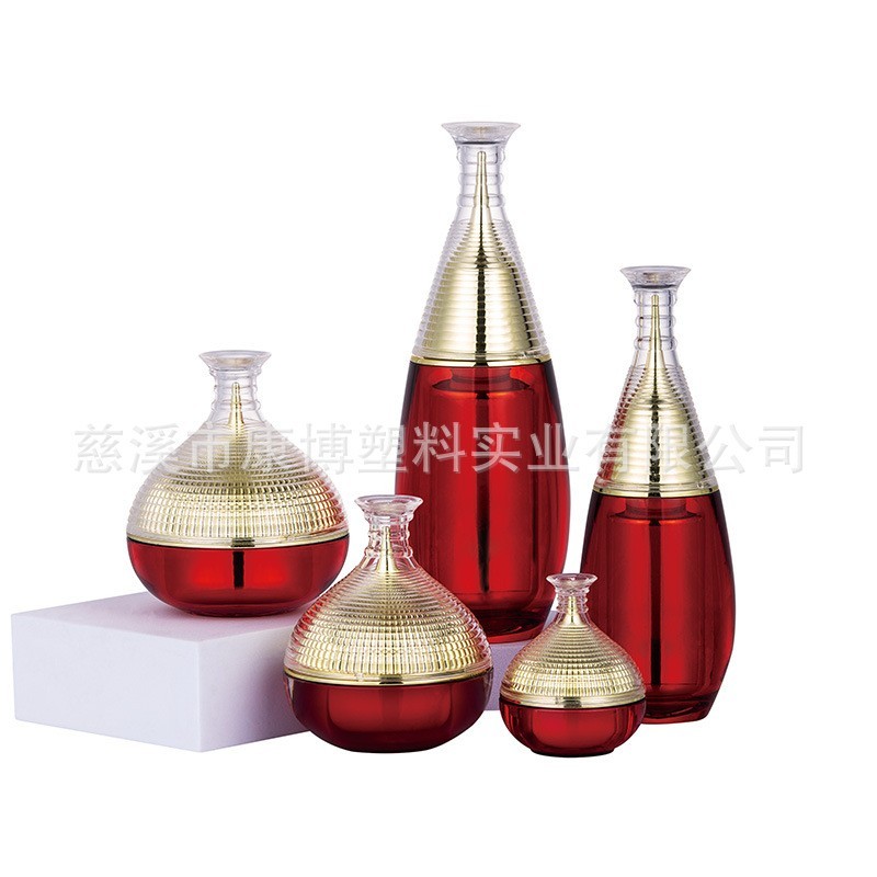 透明亚克力瓶膏霜水乳精华面膜瓶化妆品分装瓶按压瓶图3