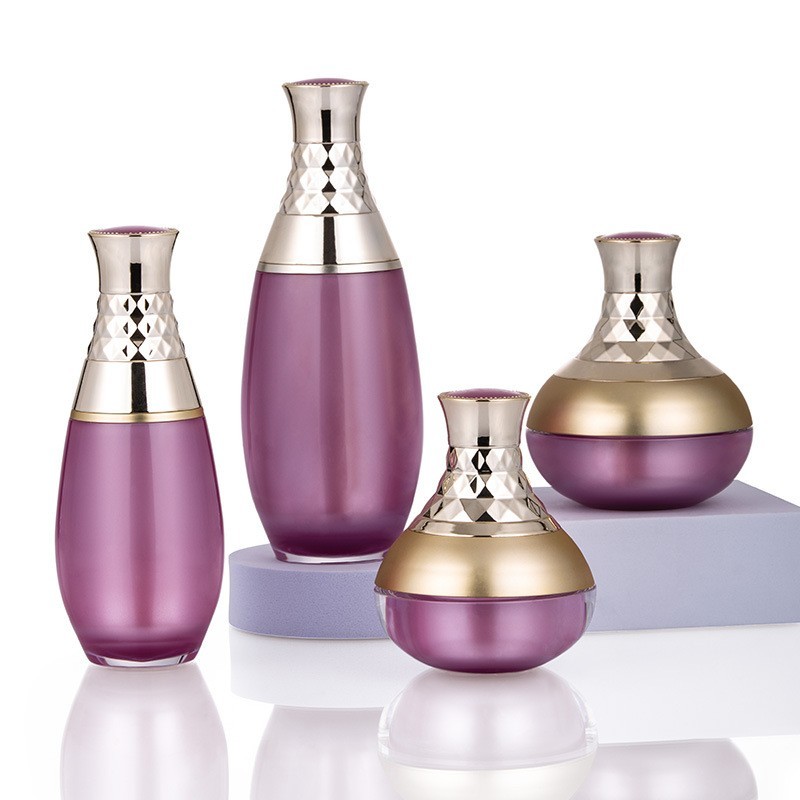 透明亚克力瓶膏霜水乳精华面膜瓶化妆品分装瓶按压瓶图2