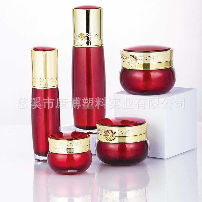 透明亚克力瓶膏霜水乳精华面膜瓶化妆品分装瓶按压瓶图2