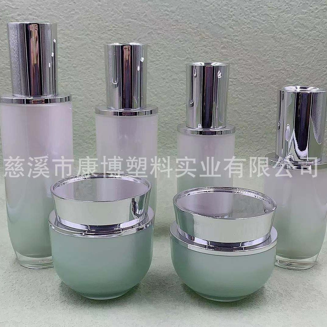 透明亚克力瓶膏霜水乳精华面膜瓶化妆品分装瓶按压瓶图2