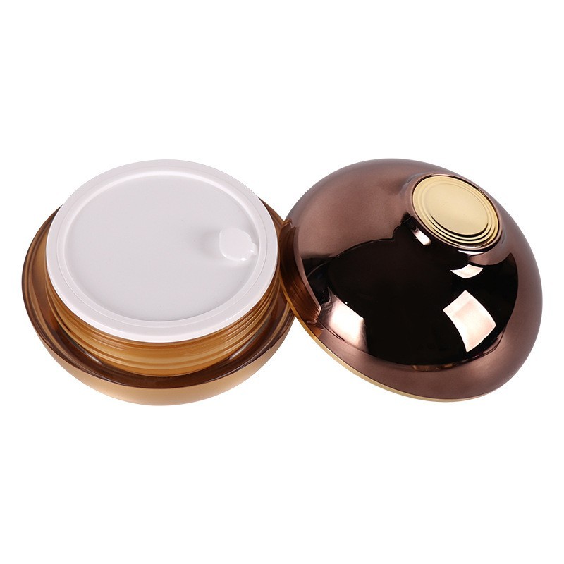 定制光面金色洋葱瓶 30g50g120g垫片亚克力膏霜瓶 化妆品分装瓶图2