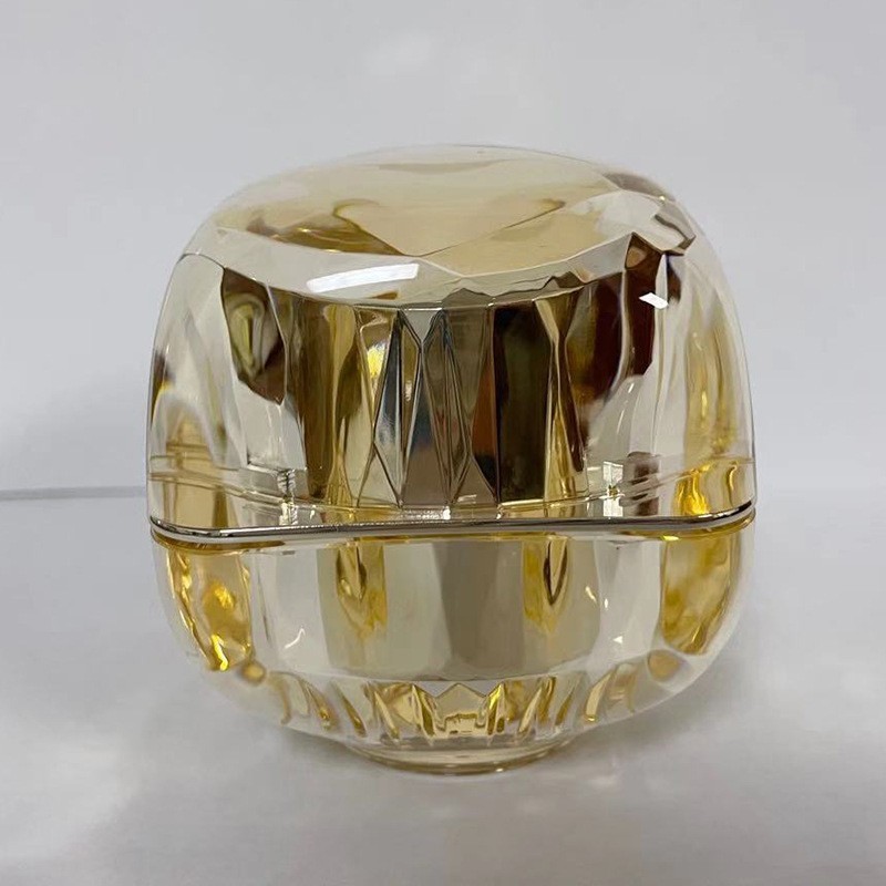 来图来样定制钻面菱角亚克力瓶 可打样30g膏霜分装瓶图2